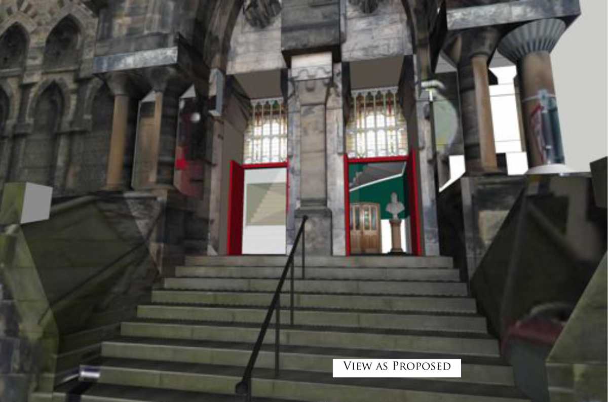 Entrance photo model